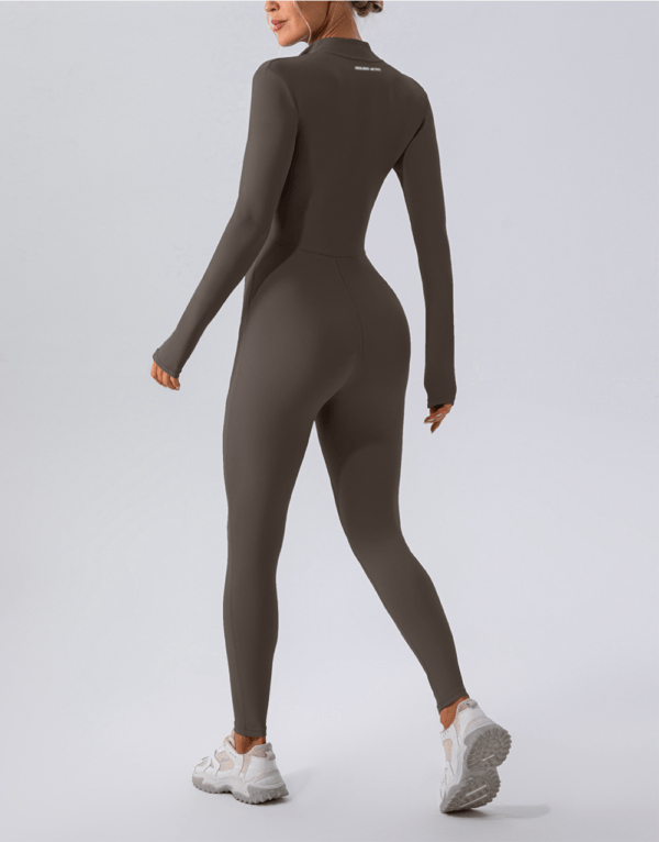 Luxe Biscuit Long Sleeve Bodysuit - Image 2