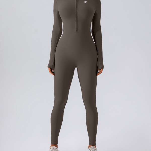 Luxe Biscuit Long Sleeve Bodysuit