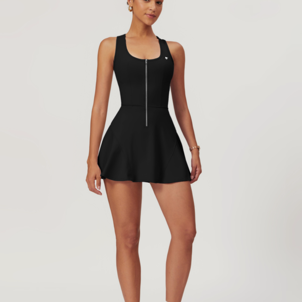 Flutter Black Tennis Set
