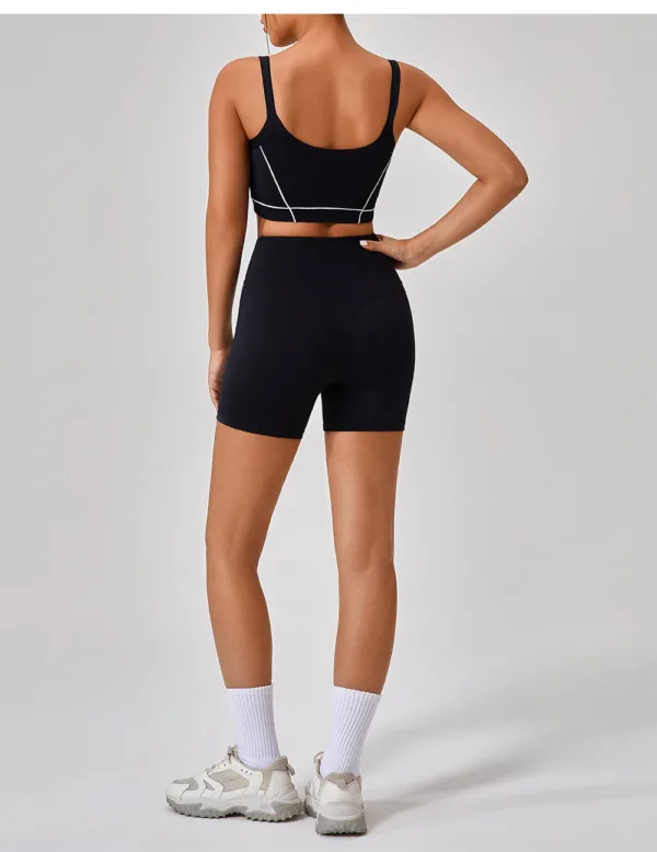 Lumin Black Shorts - Image 4