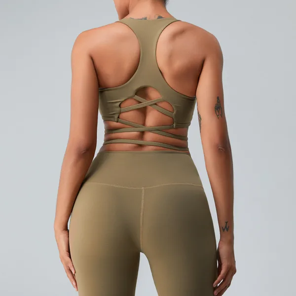 MotionX Flare Khaki Top