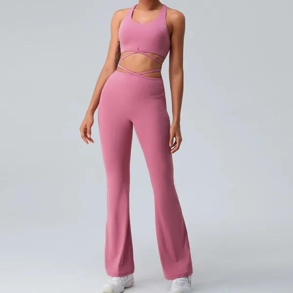 MotionX Flare Pink Trousers