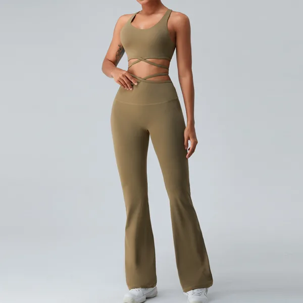 MotionX Flare Khaki Trousers