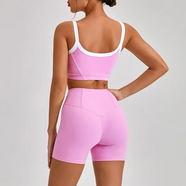 Lumin Pink Shorts - Image 3
