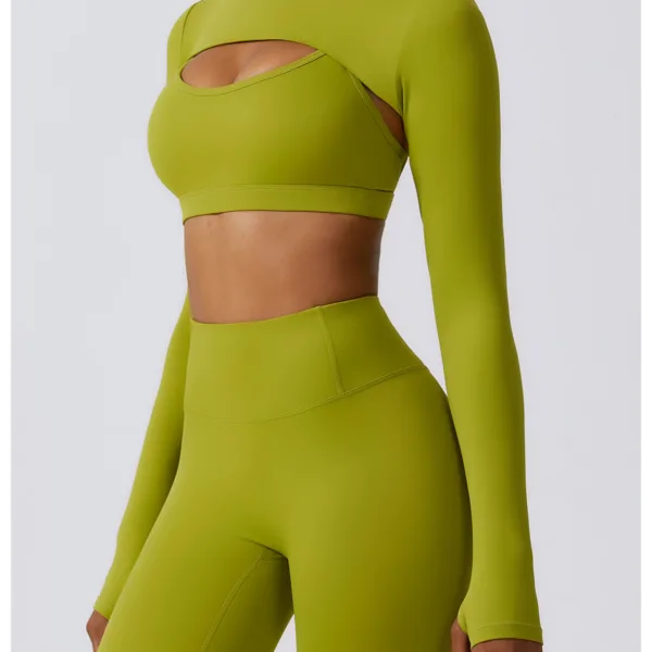 Aviate Green Bra
