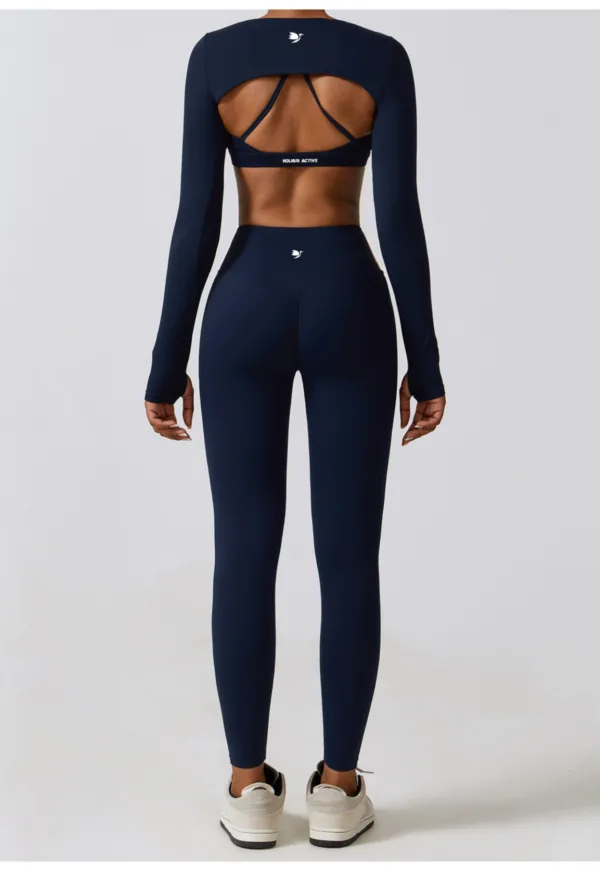 Aviate Navy Crop Top - Image 4