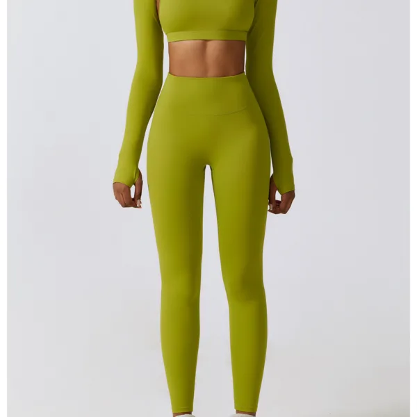 Aviate Green Leggings
