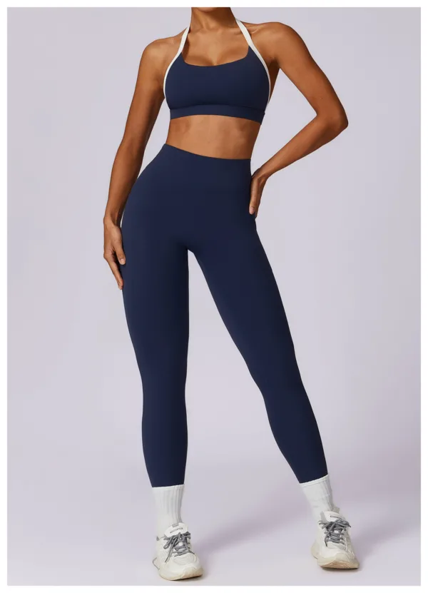 Aura Navy Leggings - Image 3
