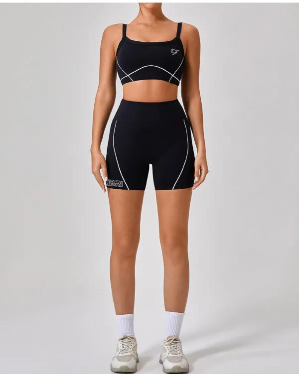 Lumin Black Shorts - Image 2