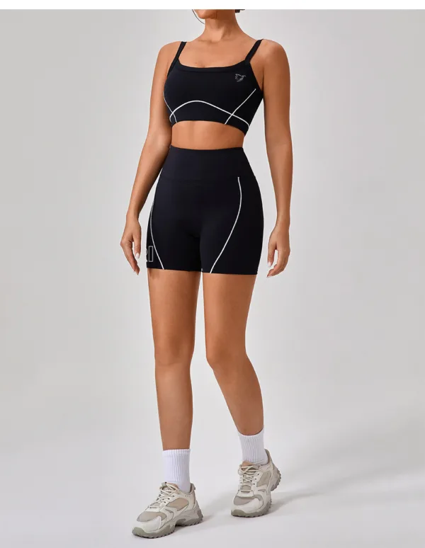Lumin Black Shorts - Image 3