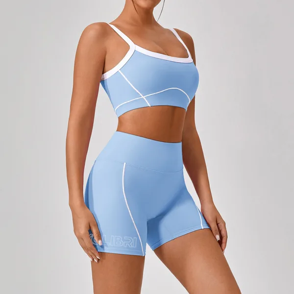 Lumin Sky Blue Shorts - Image 3