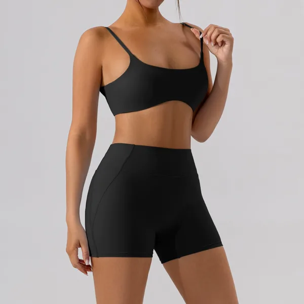 Soft Motion Black Bra - Image 2