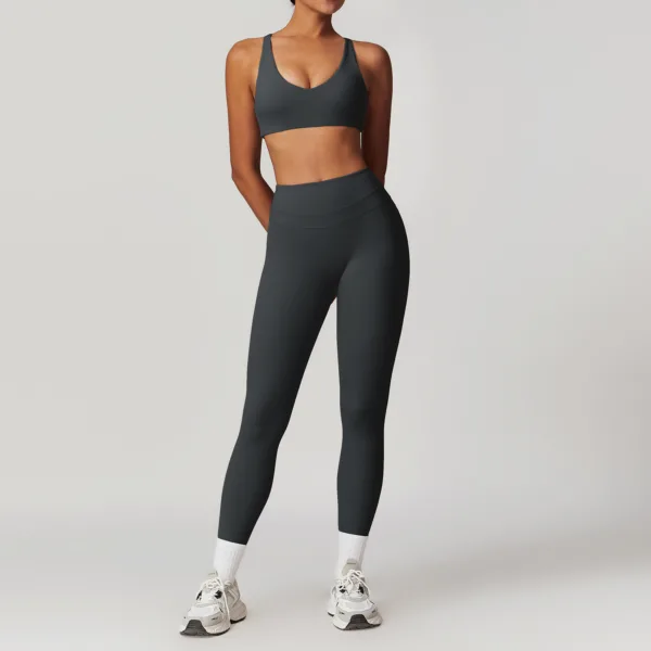 MotionX Dark Grey Bra - Image 2