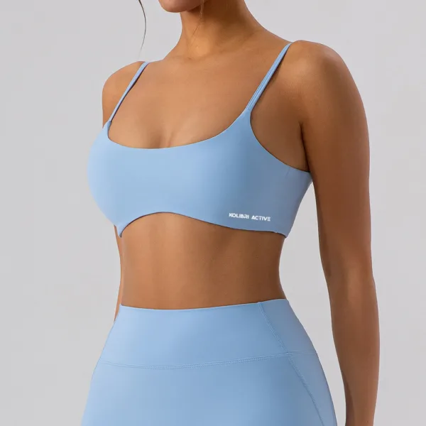 Soft Motion Sky Blue Bra