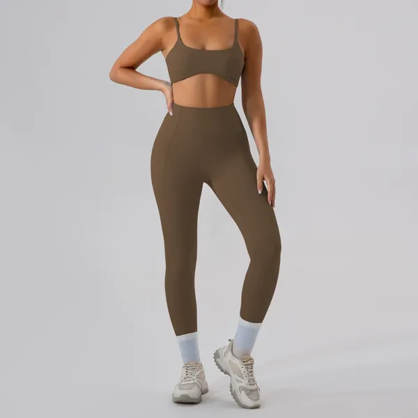 Soft Motion Light Brown Leggings