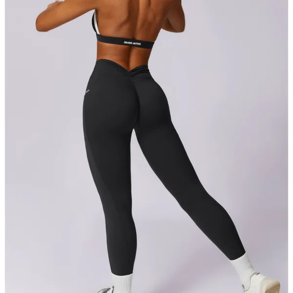 Aura Black Leggings